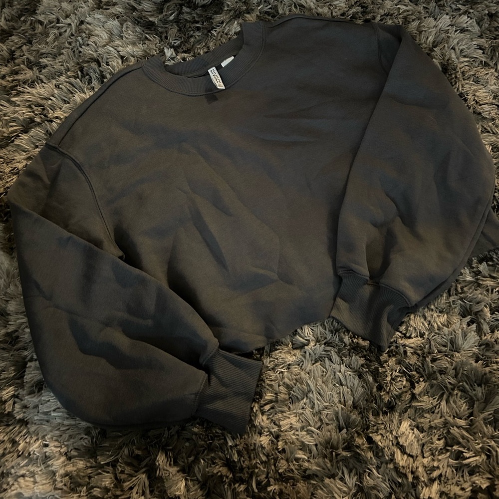 H&M Charcoal Gray Sweatshirt